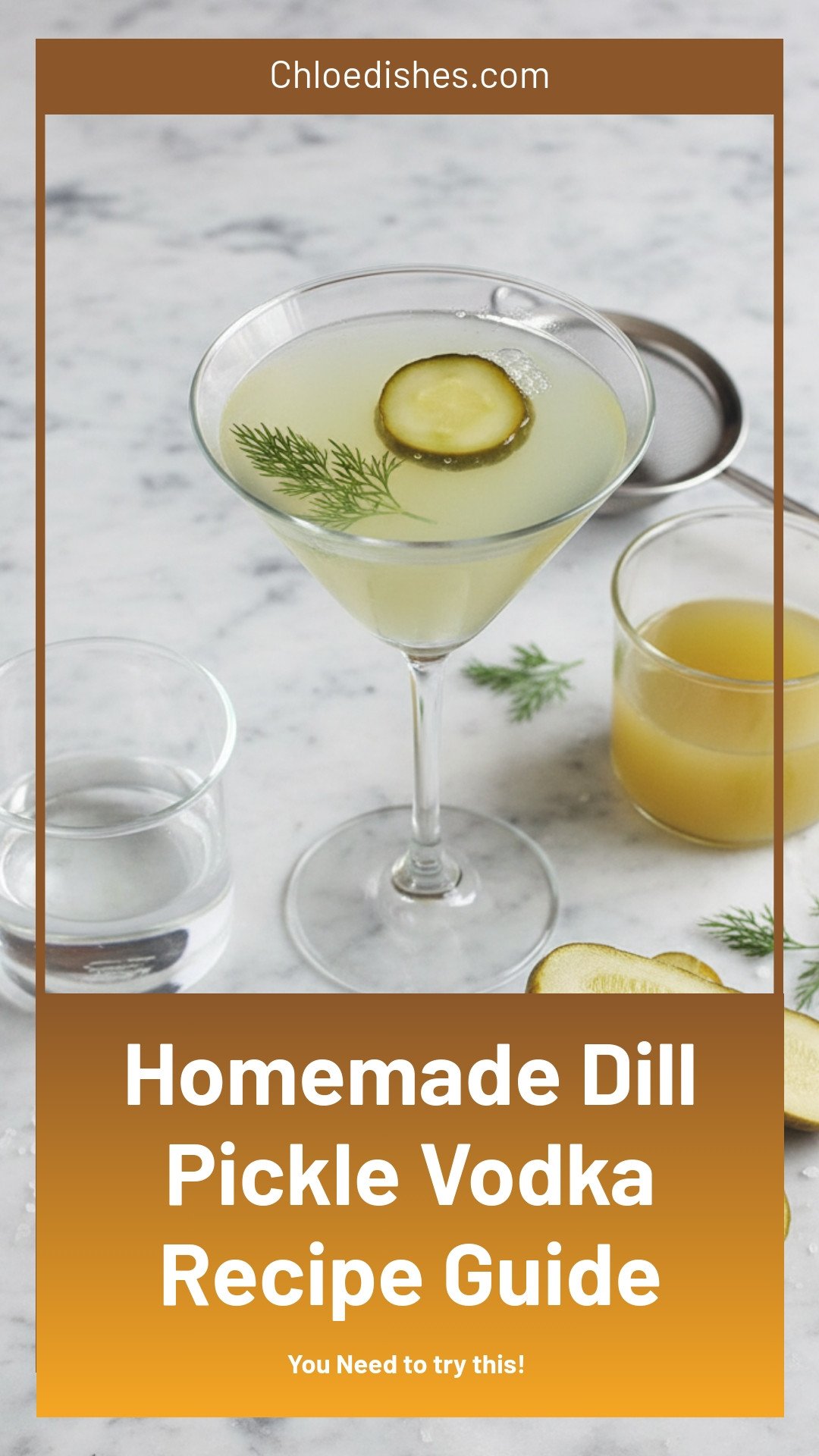 How to Make Dill Pickle Vodka at Home