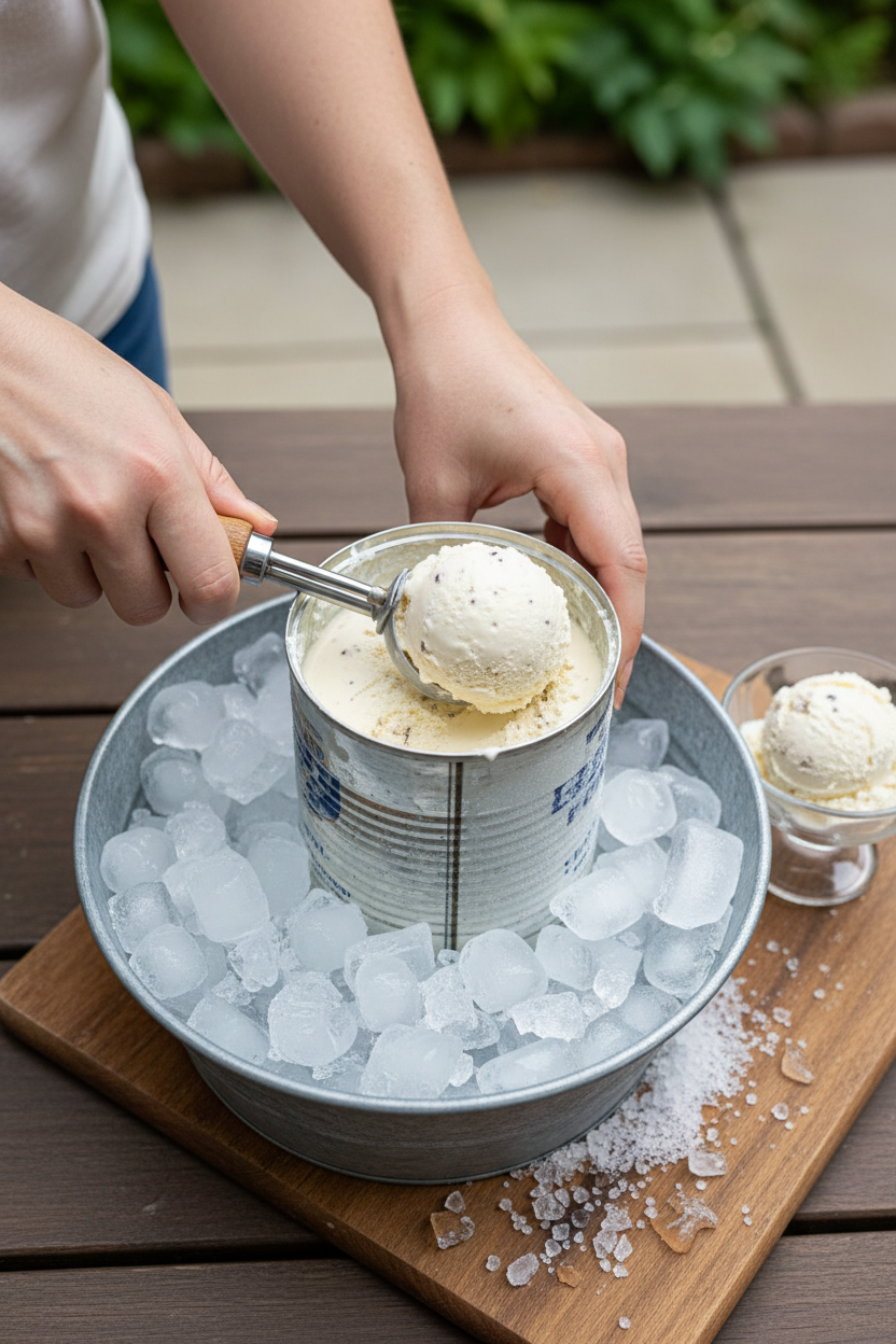 The Homemade Ice Cream Maker—How to Make Ice Cream in a Coffee Can