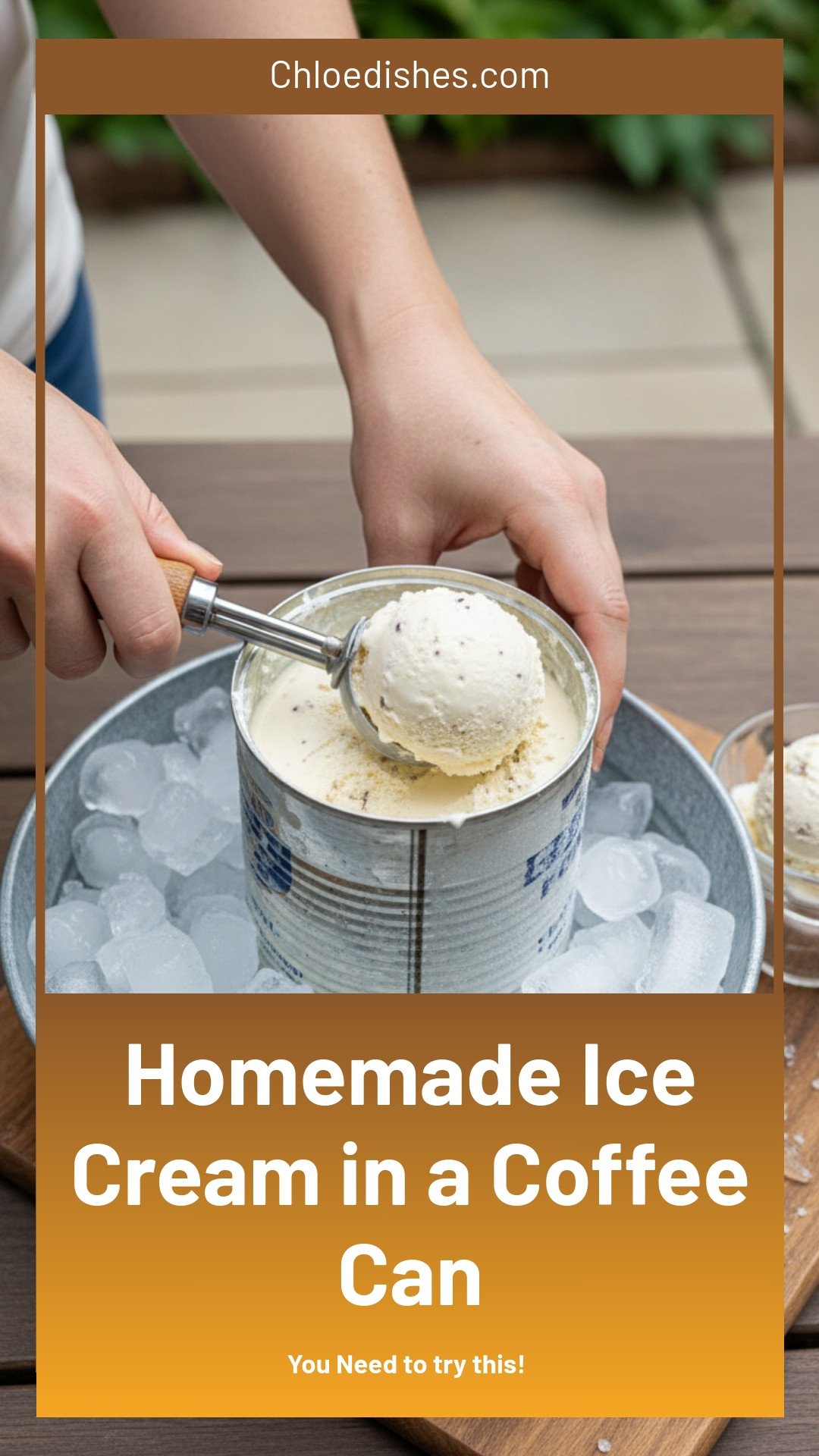 The Homemade Ice Cream Maker—How to Make Ice Cream in a Coffee Can