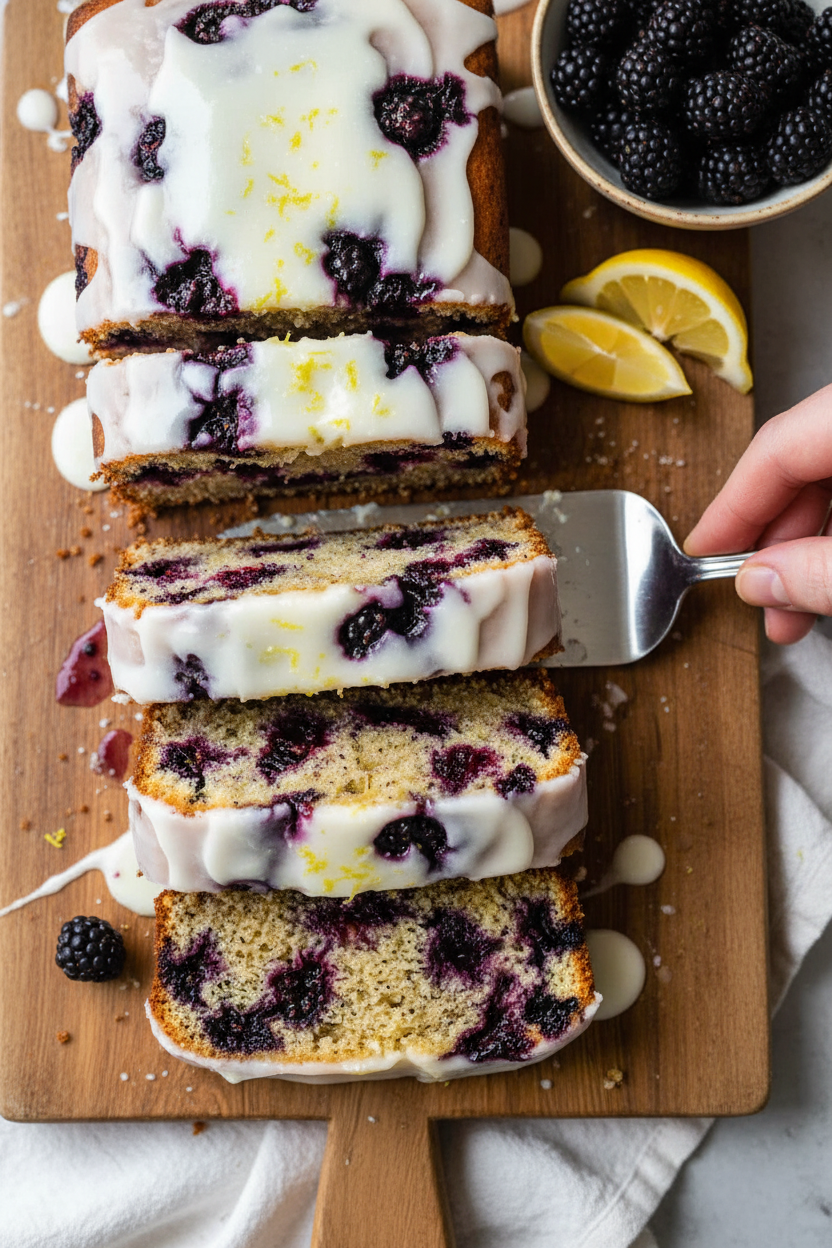 Lemon Blackberry Loaf