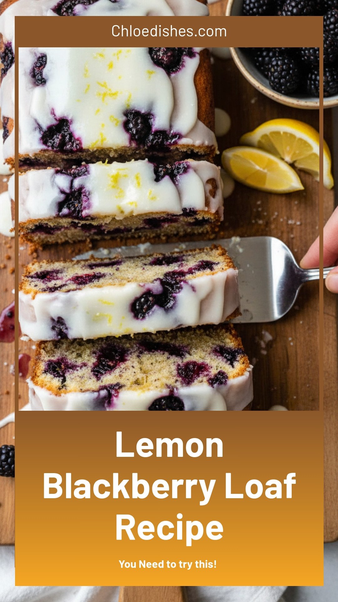 Lemon Blackberry Loaf