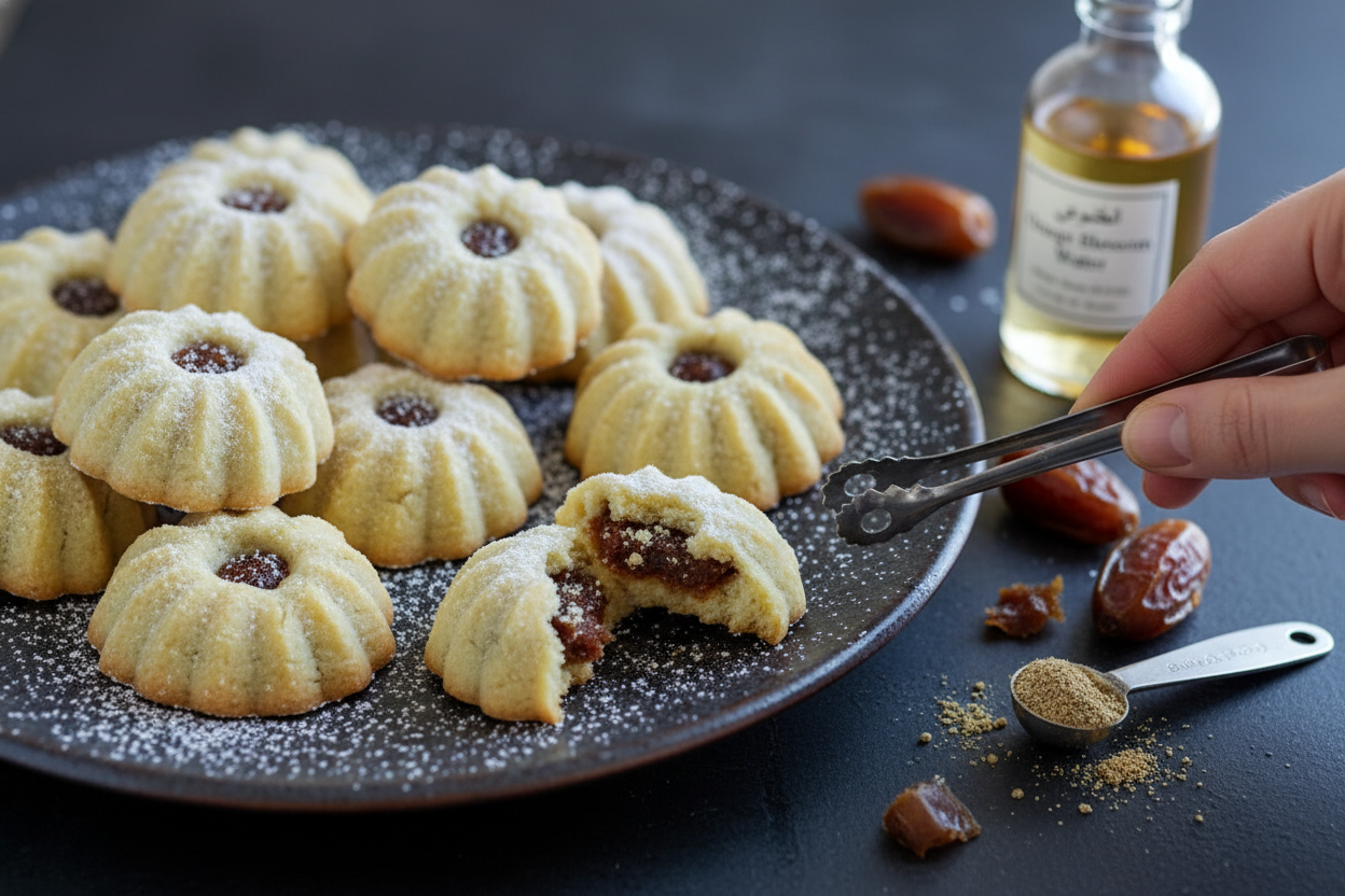 Maamoul Date Filled Middle Eastern Cookie Recipe