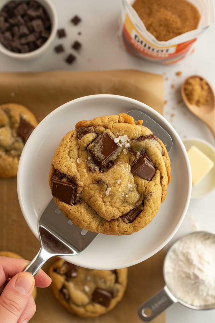 Milk chocolate cookies