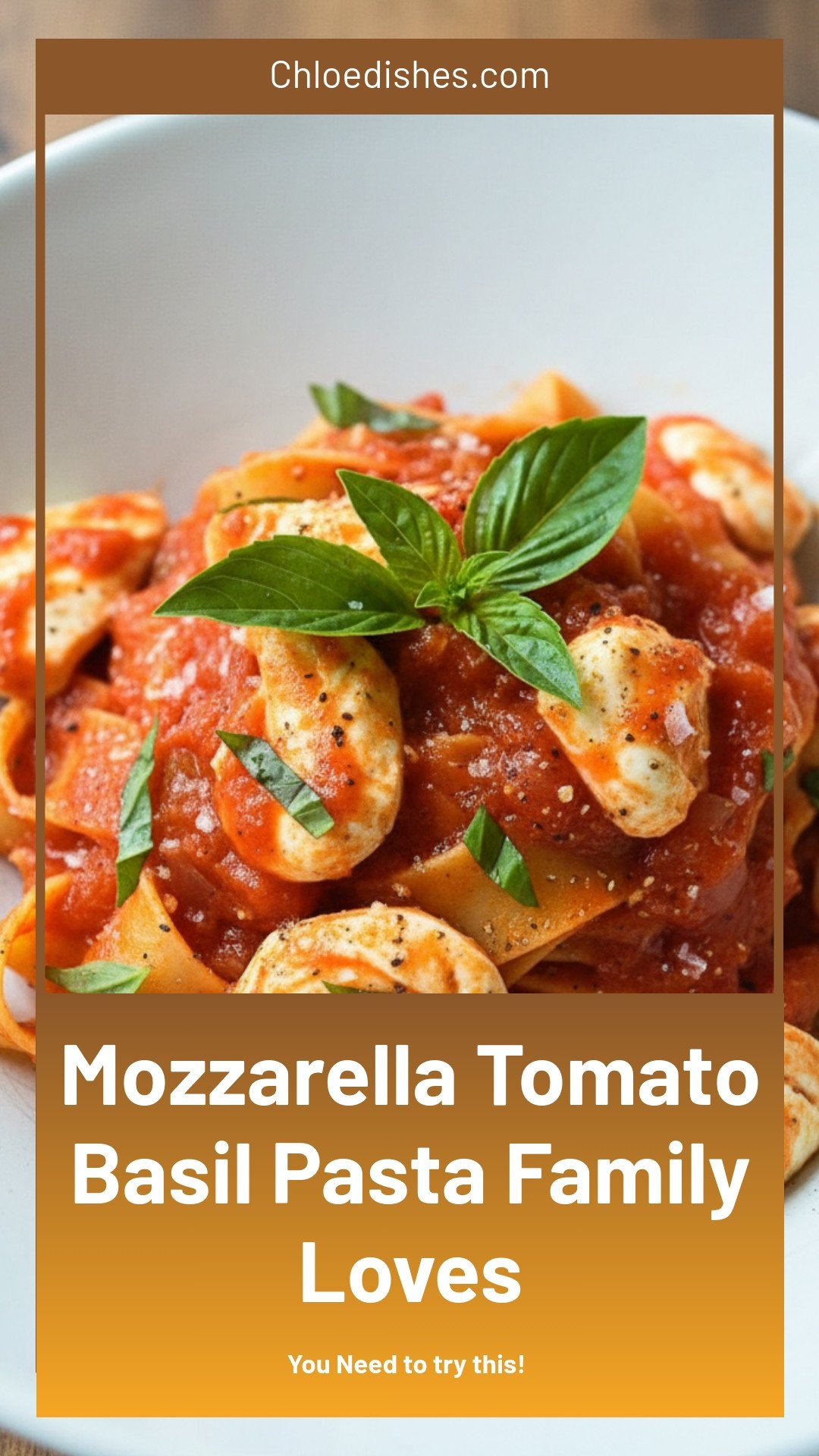 The Mozzarella Tomato Basil Pasta Recipe Your Family Will Love