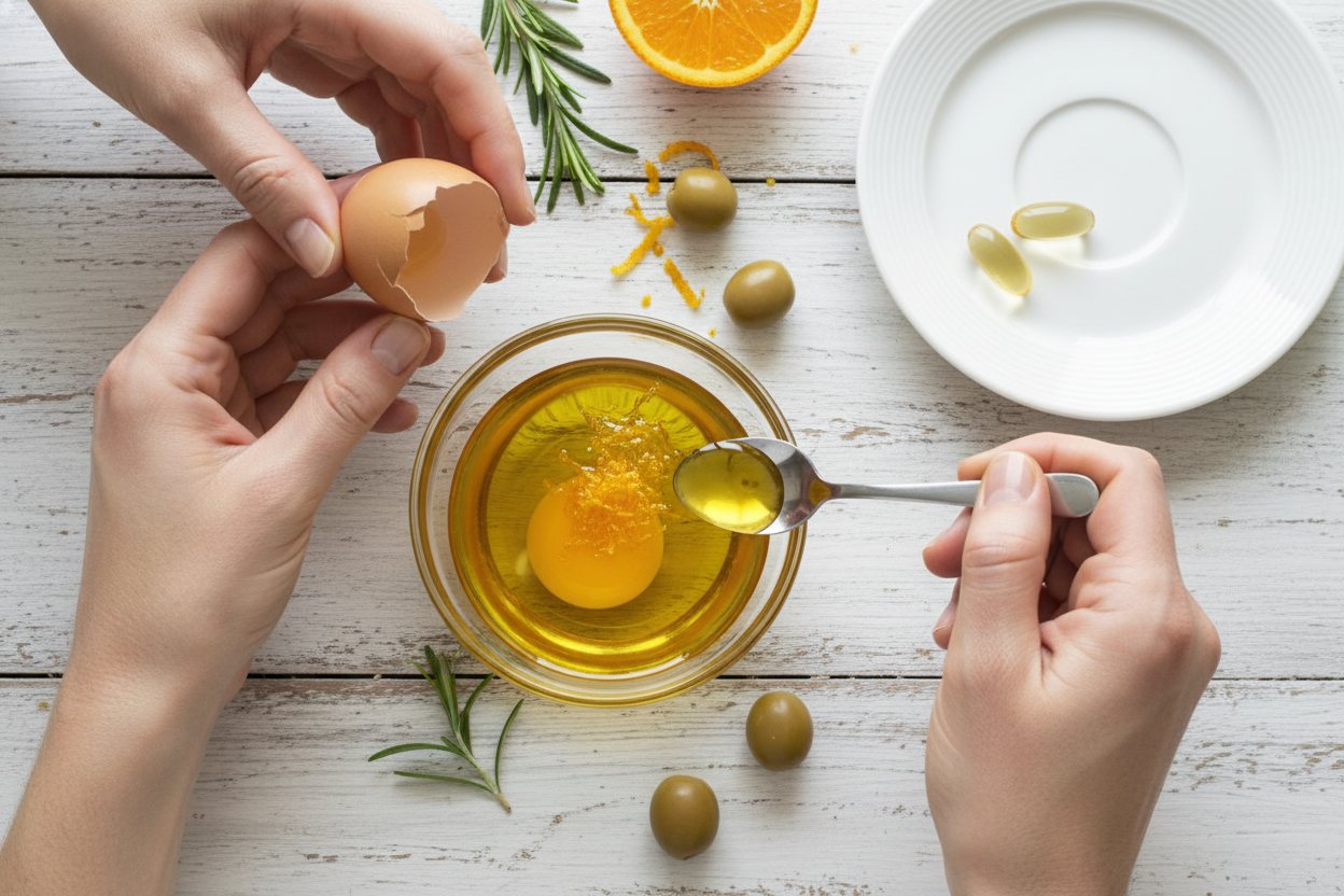 Olive Oil Mask for Smoother Radiant Skin