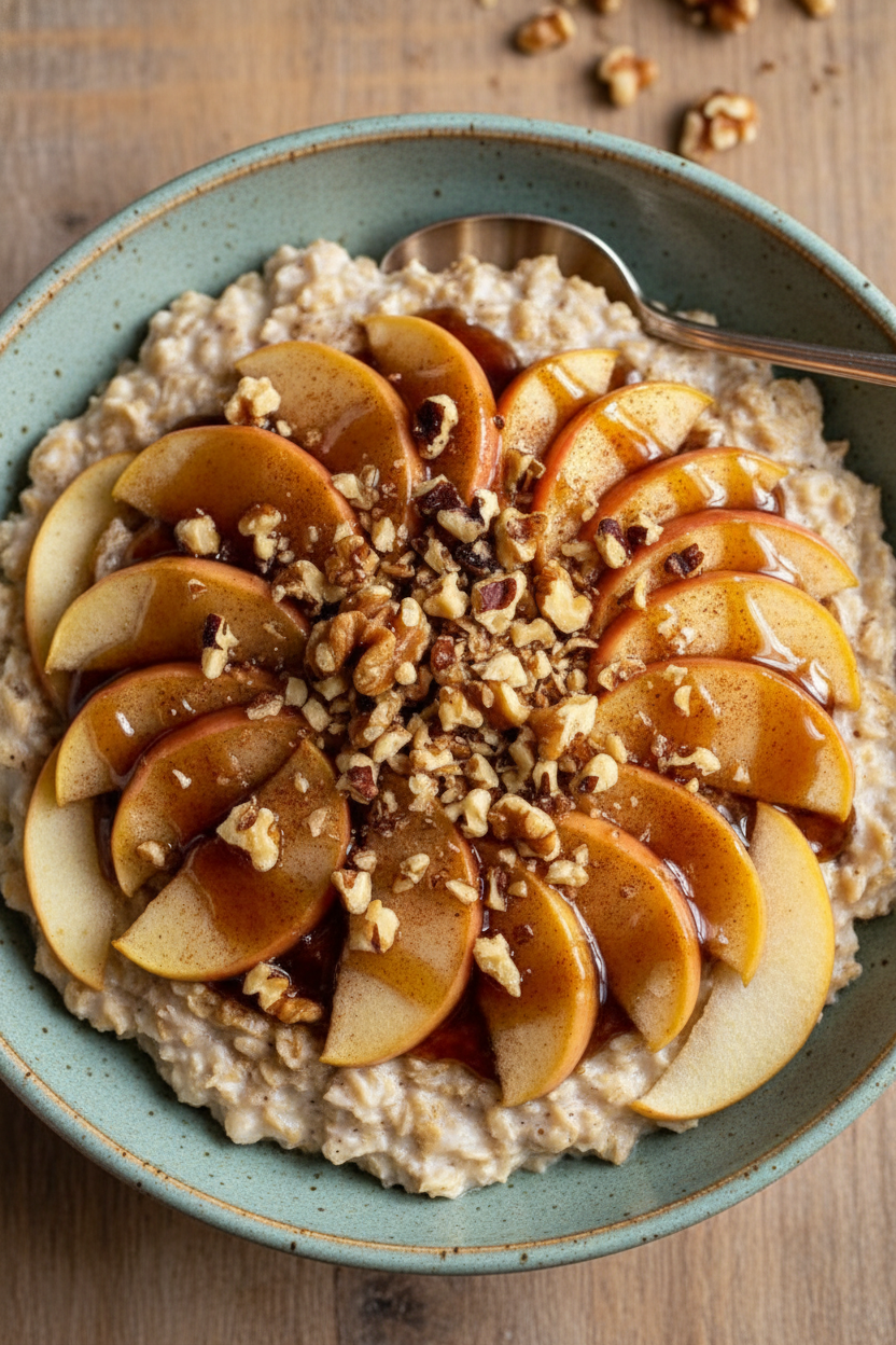 One Pot Apple Cinnamon Oatmeal Recipe