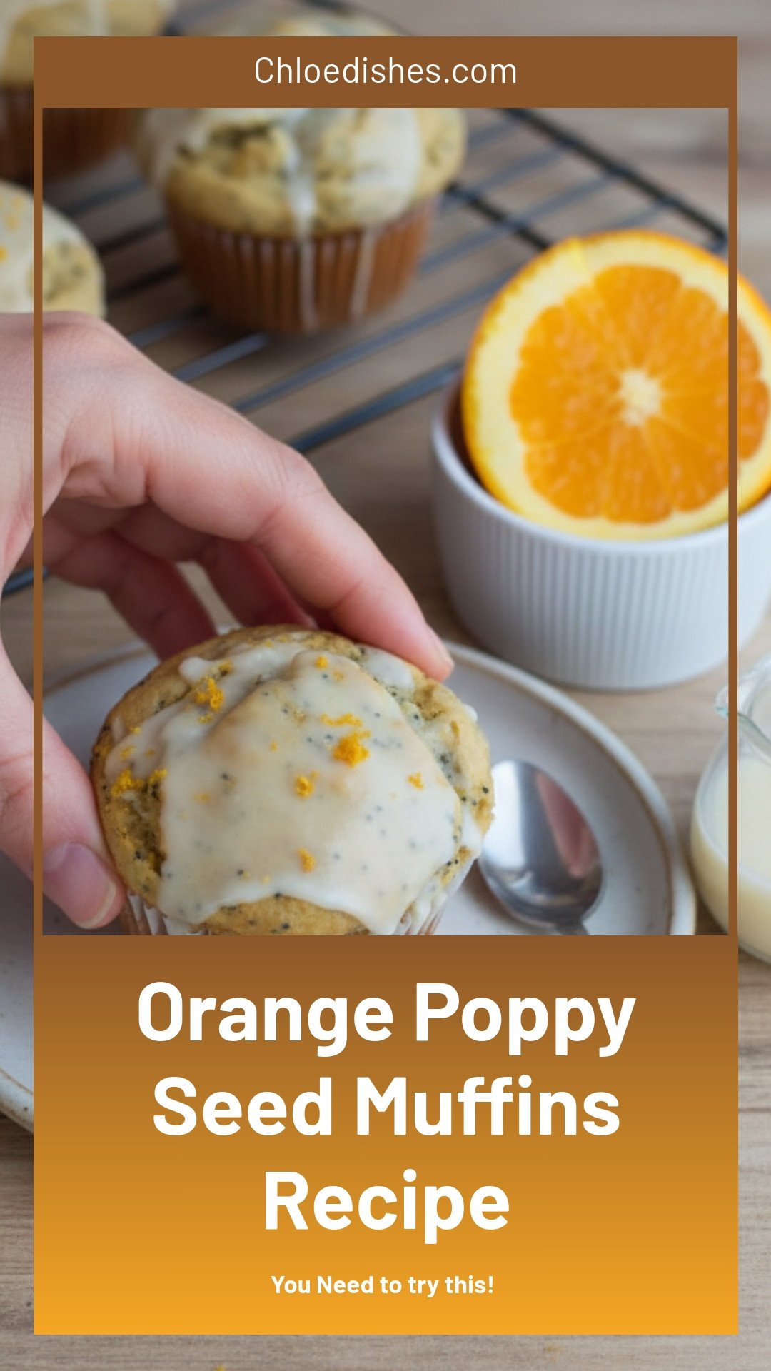 Orange Poppy Seed Muffins