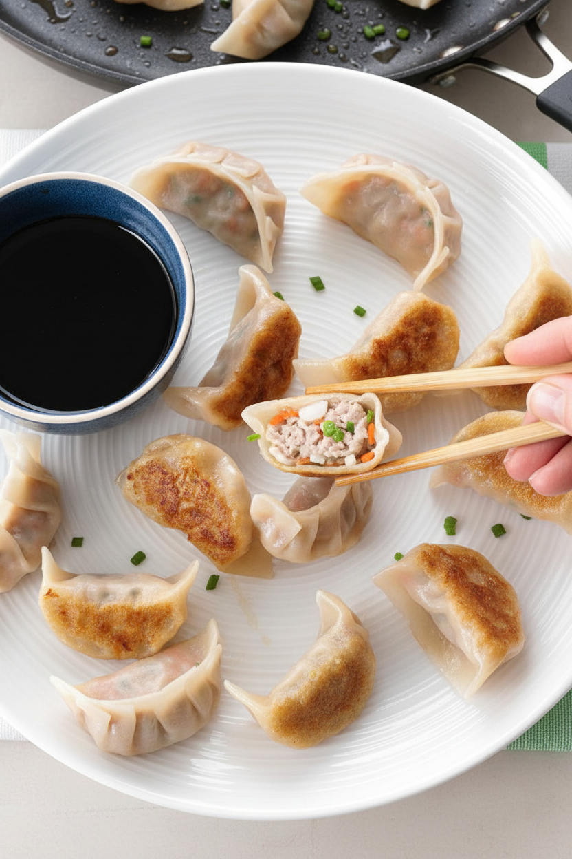 How to Make Pan-Fried Dumplings