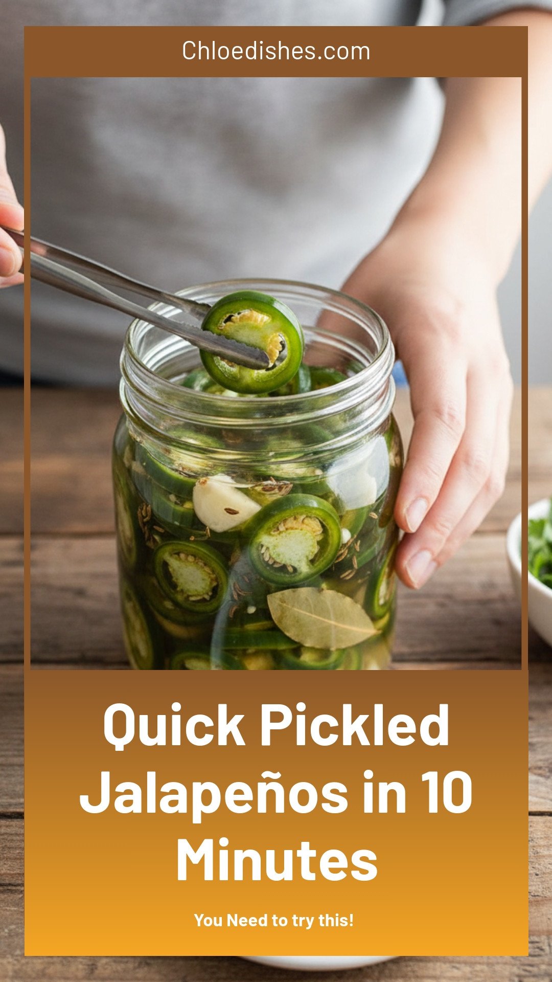 10-Minute Pickled Jalapeños