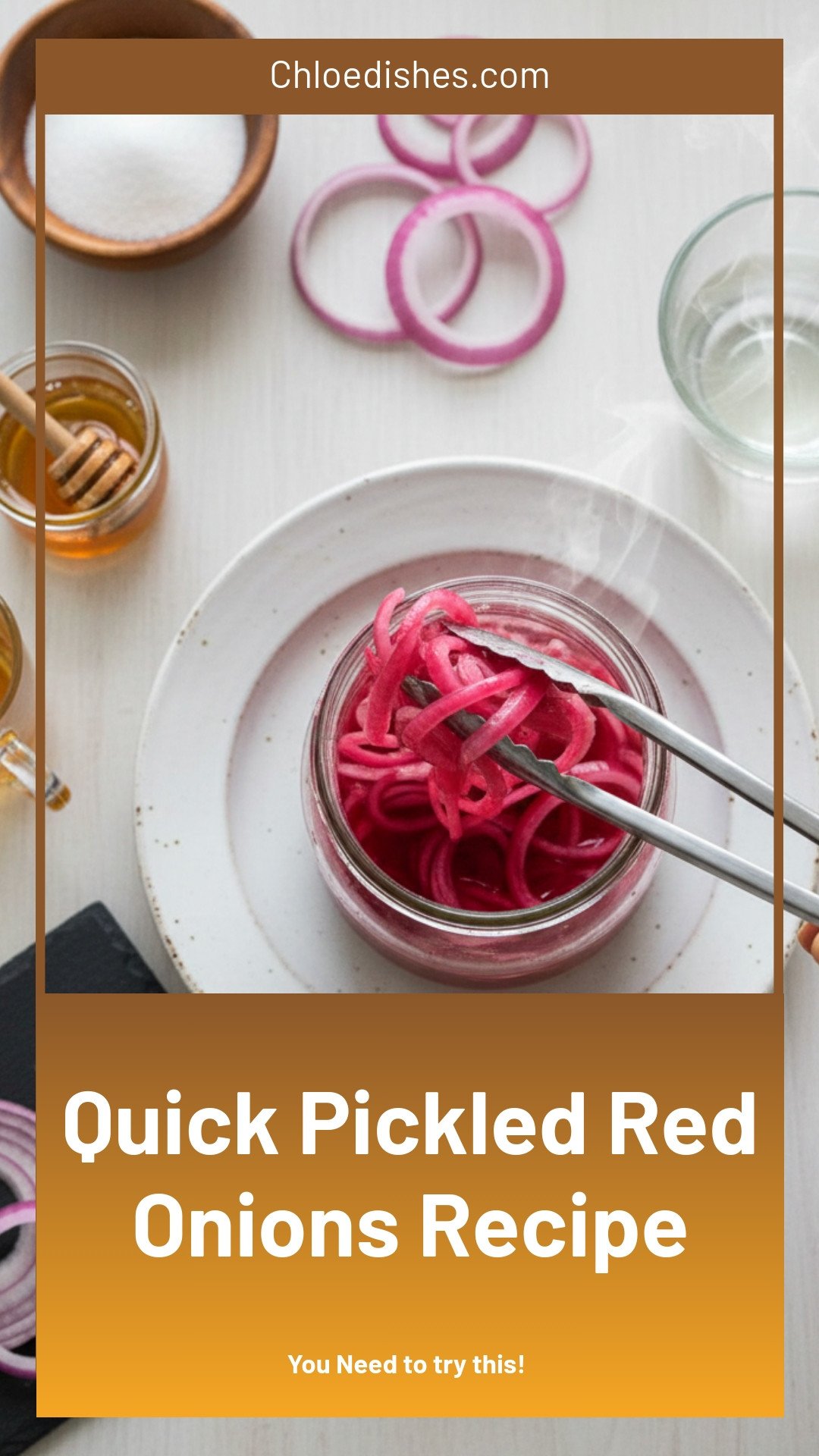 5-Minute Pickled Red Onions