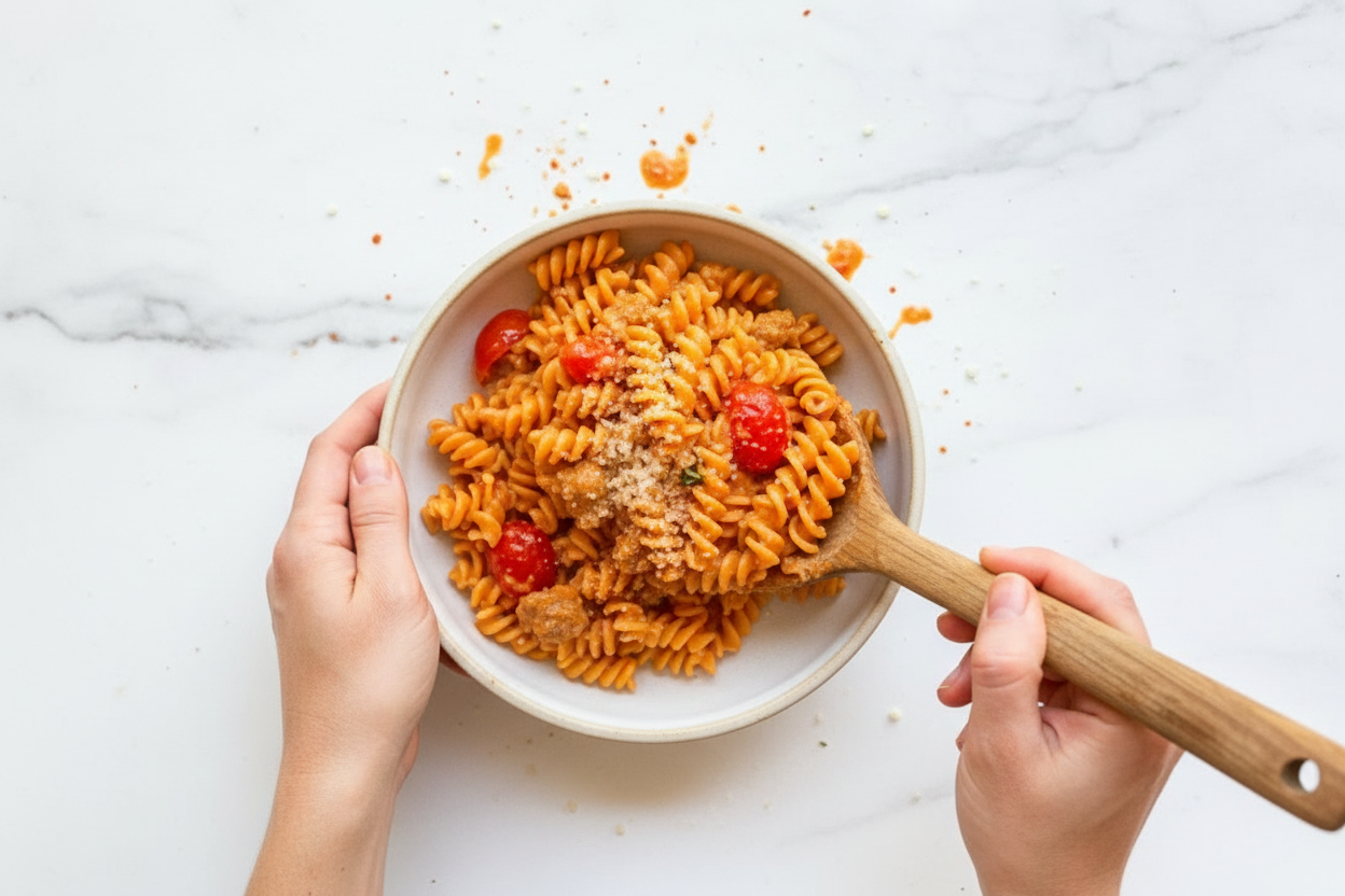 Sausage Cherry Tomato Pasta Alla Vodka Recipe