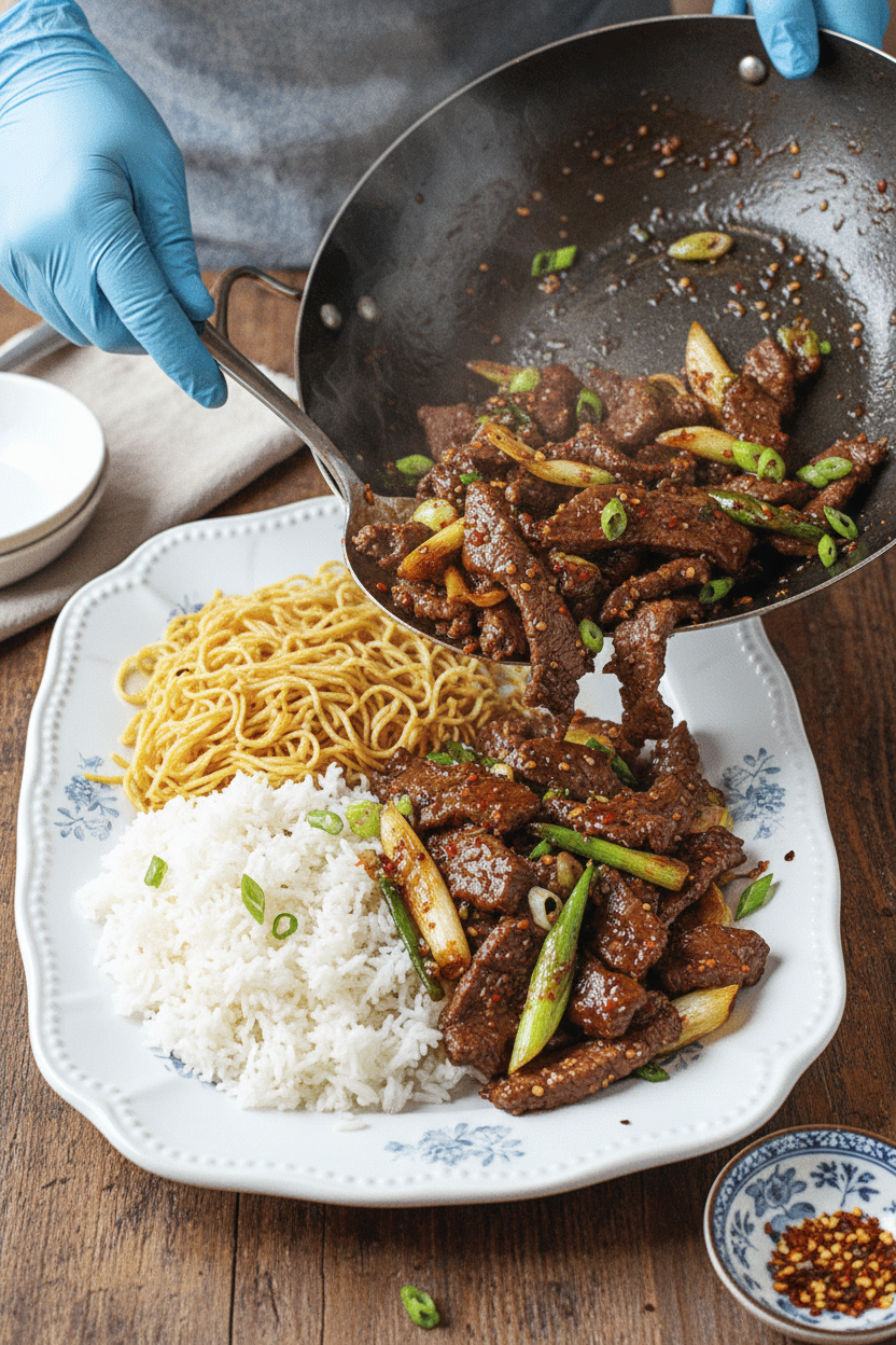 Scallion Beef Stir Fry Recipe