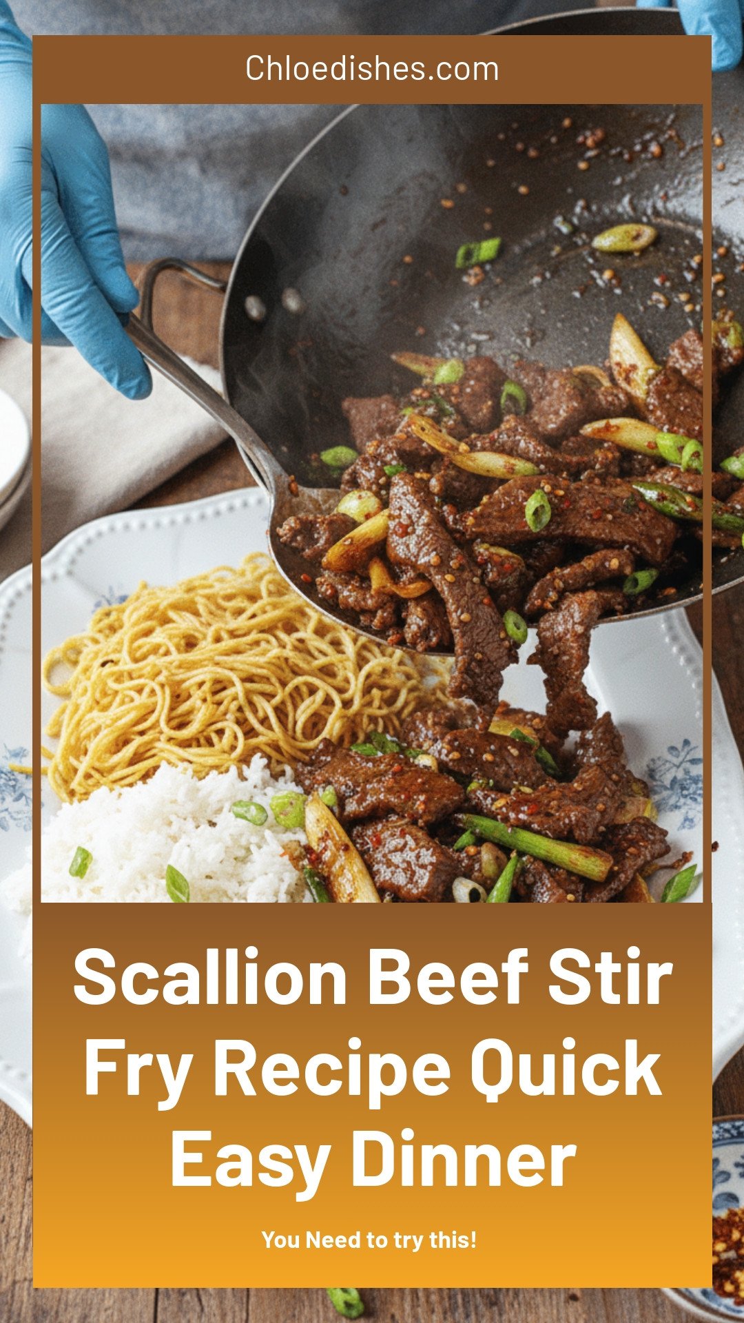 Scallion Beef Stir Fry Recipe