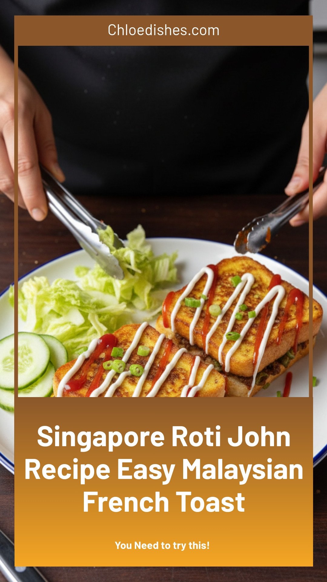 Singapore Malaysian French Toast (Roti John) Recipe
