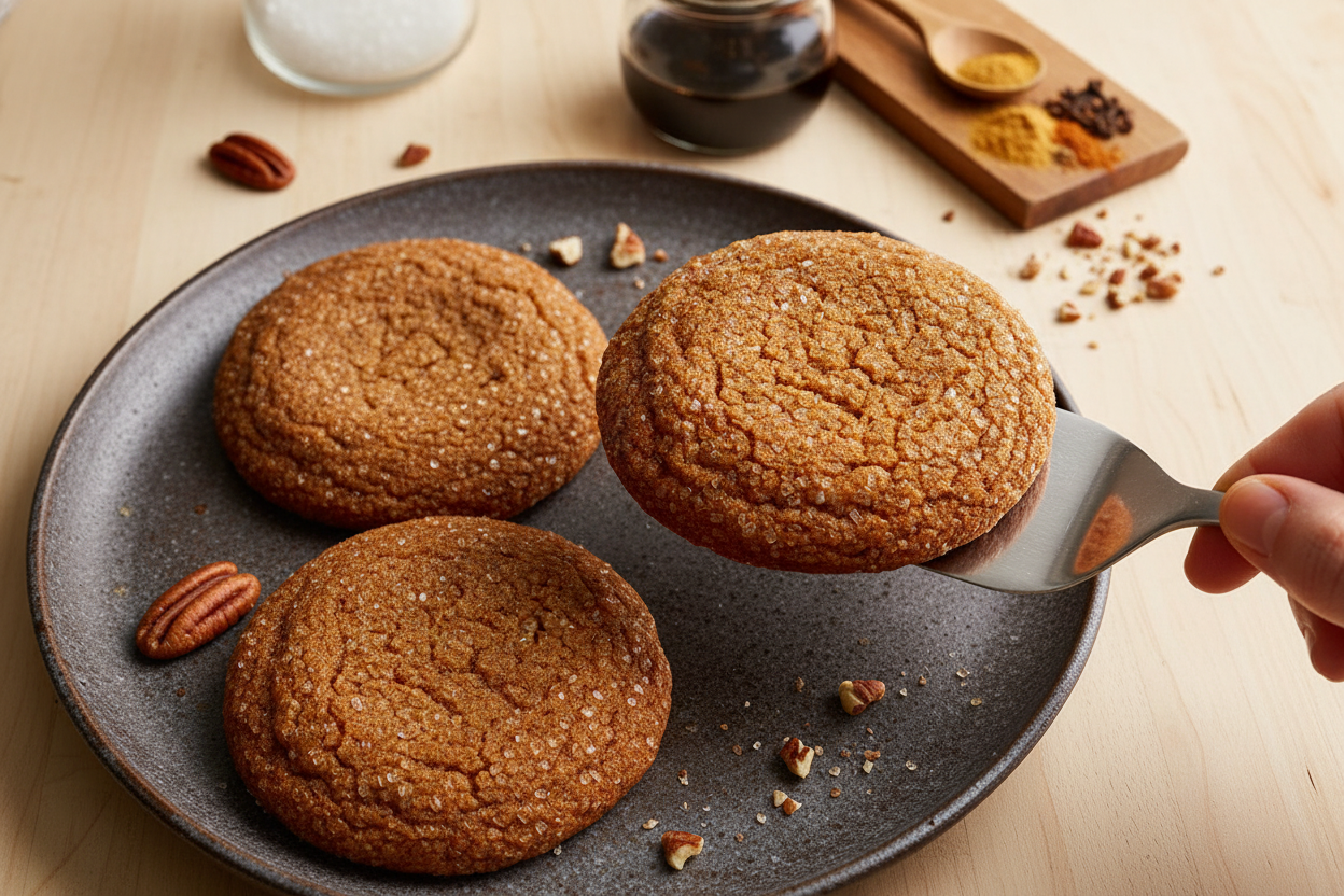Soft and Chewy Molasses Cookie Recipe