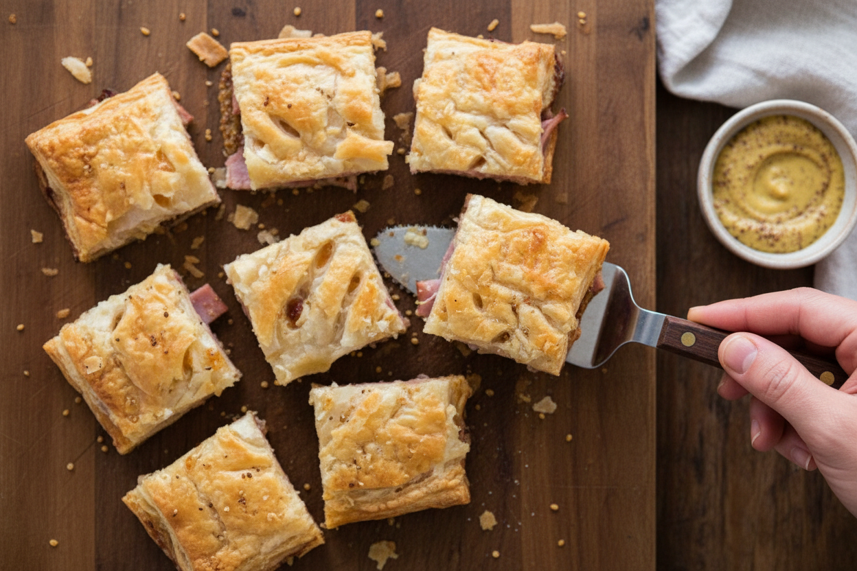 Trader Joe's Tuesday Ham and Cheese Croissant Bake