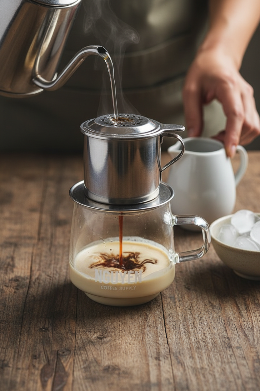 How to Make Vietnamese Coffee (Cà Phê)