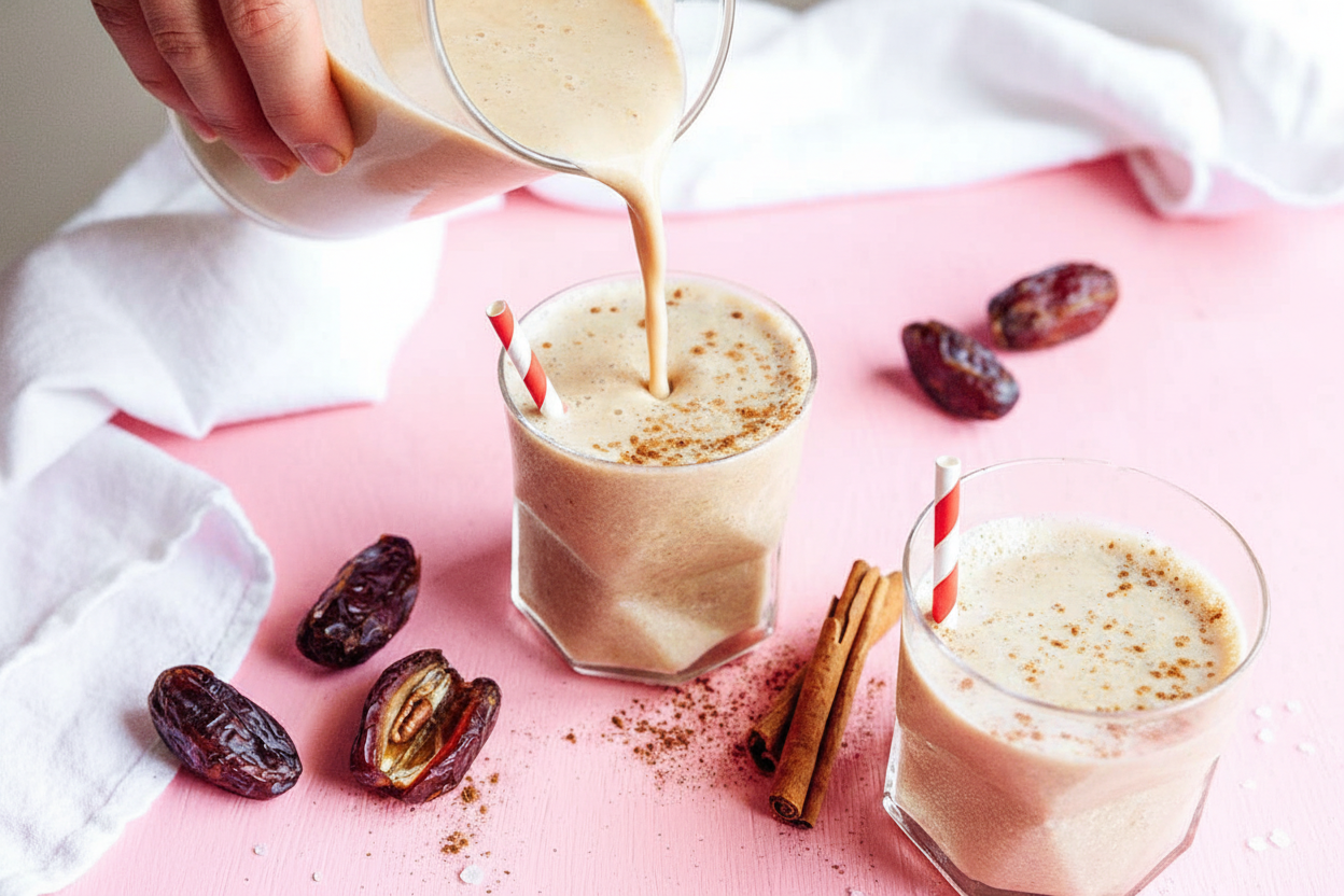 4 Ingredient Healthy Date Shake Recipe