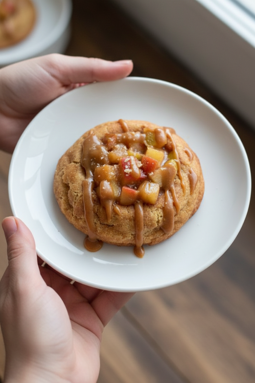 Apple Pie Snickerdoodle Cookies
