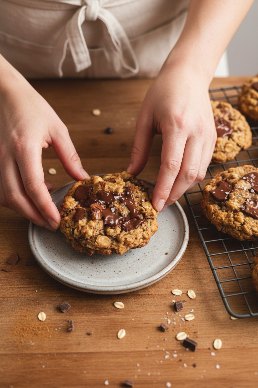 BEST Oatmeal Chocolate Chip Cookies