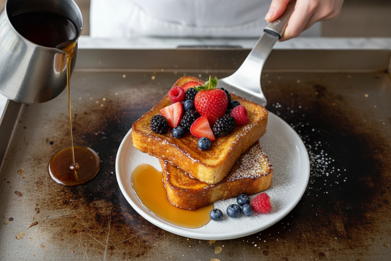 Blackstone French Toast Recipe for Griddle Cooking