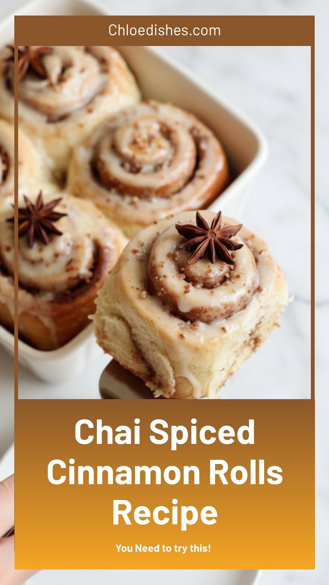 Chai Cinnamon Rolls Recipe