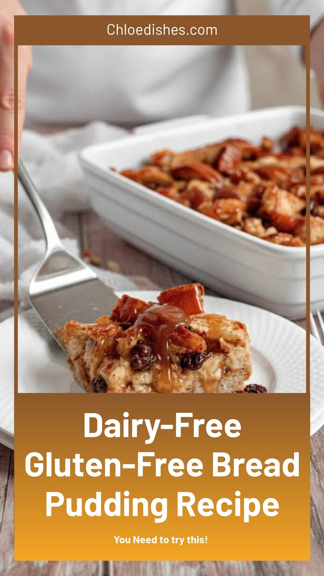 Gluten-Free Bread Pudding (Dairy-Free)