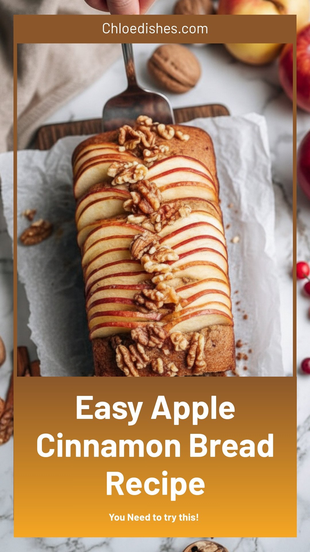 Apple Cinnamon Bread Recipe