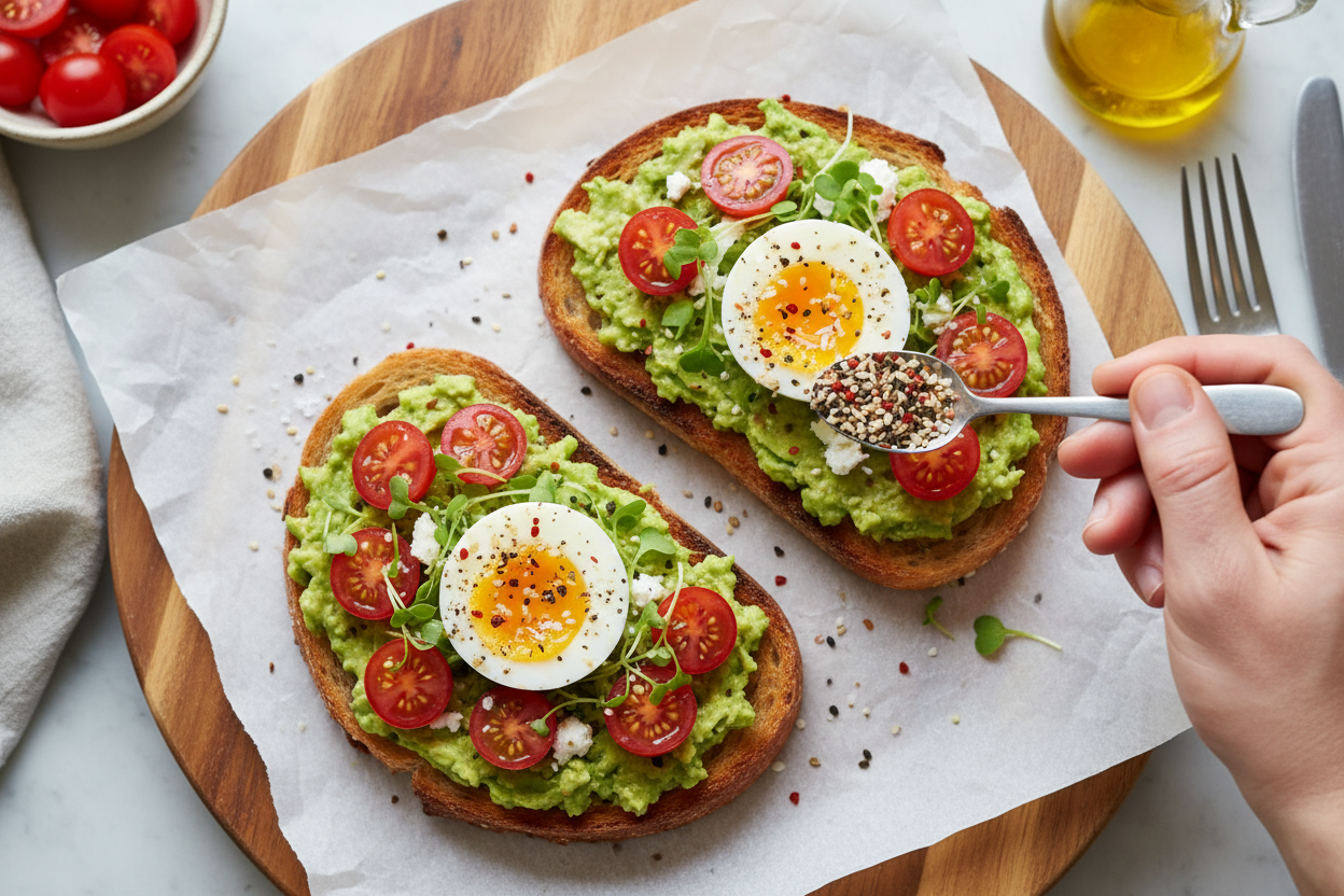 Easy Avocado Toast Recipe for Breakfast
