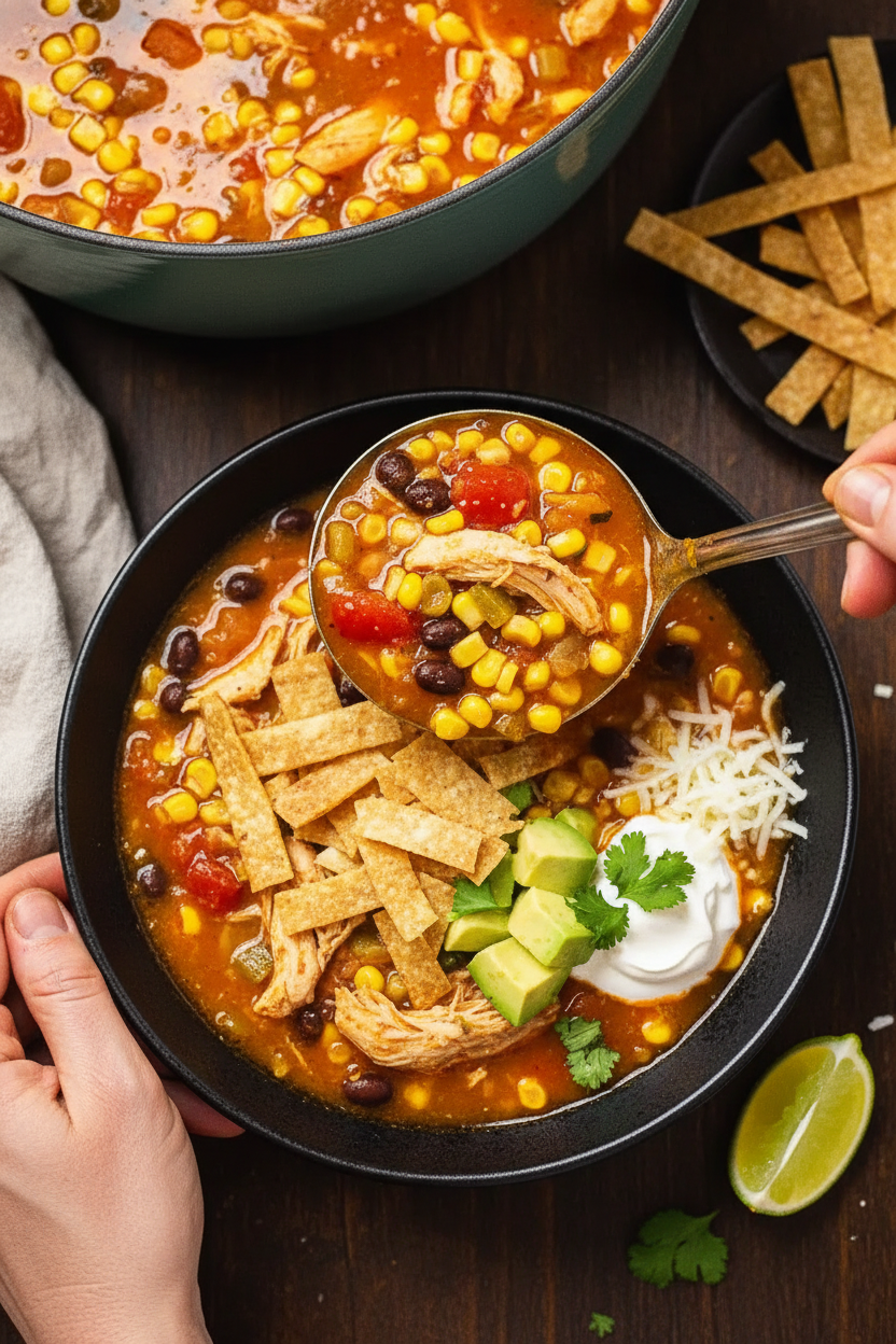 Chicken Tortilla Soup Recipe