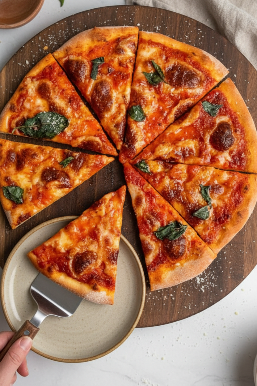 Easy Homemade Pizza Margherita