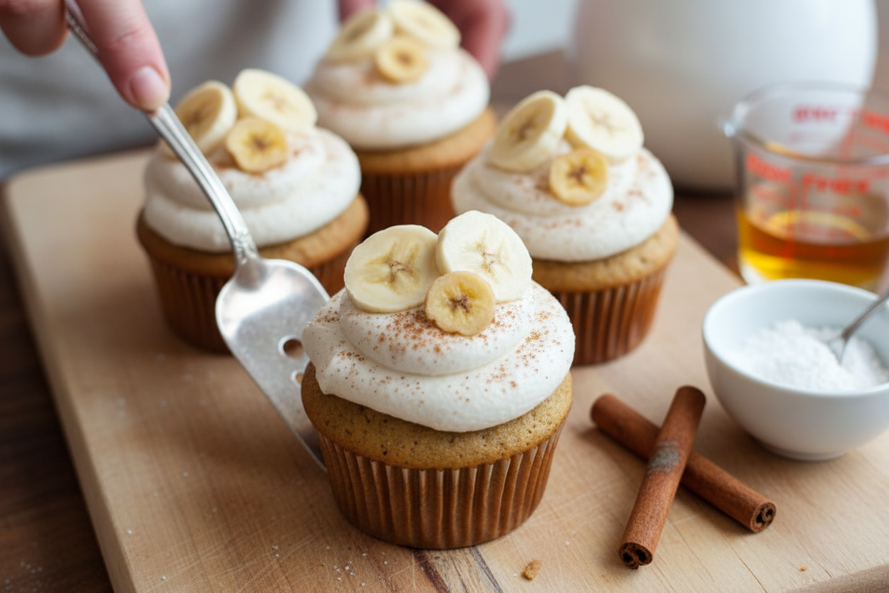 Gluten Free Banana Cupcakes