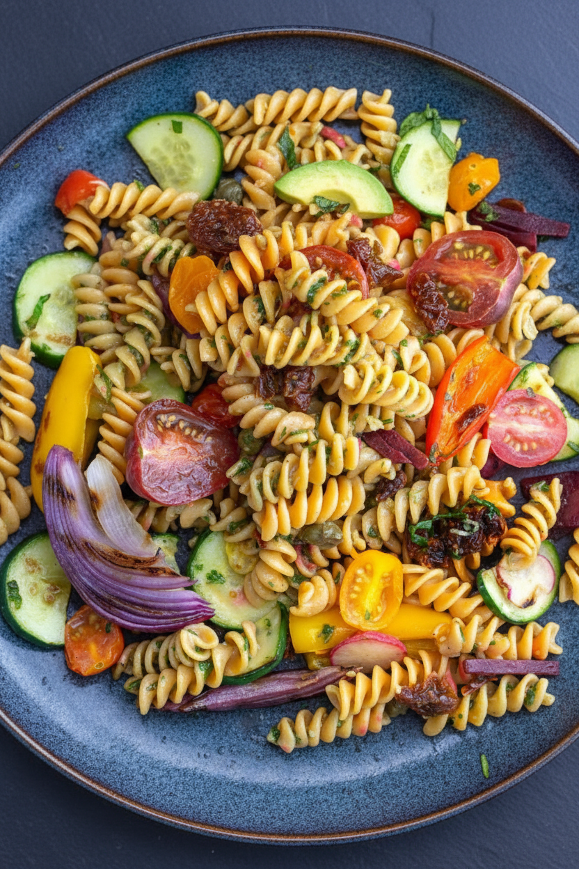 Barilla Pasta with Grilled Vegetables (Gluten Free)