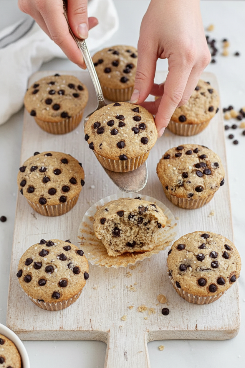 Gluten-Free Chocolate Chip Muffins (Dairy-Free Option)