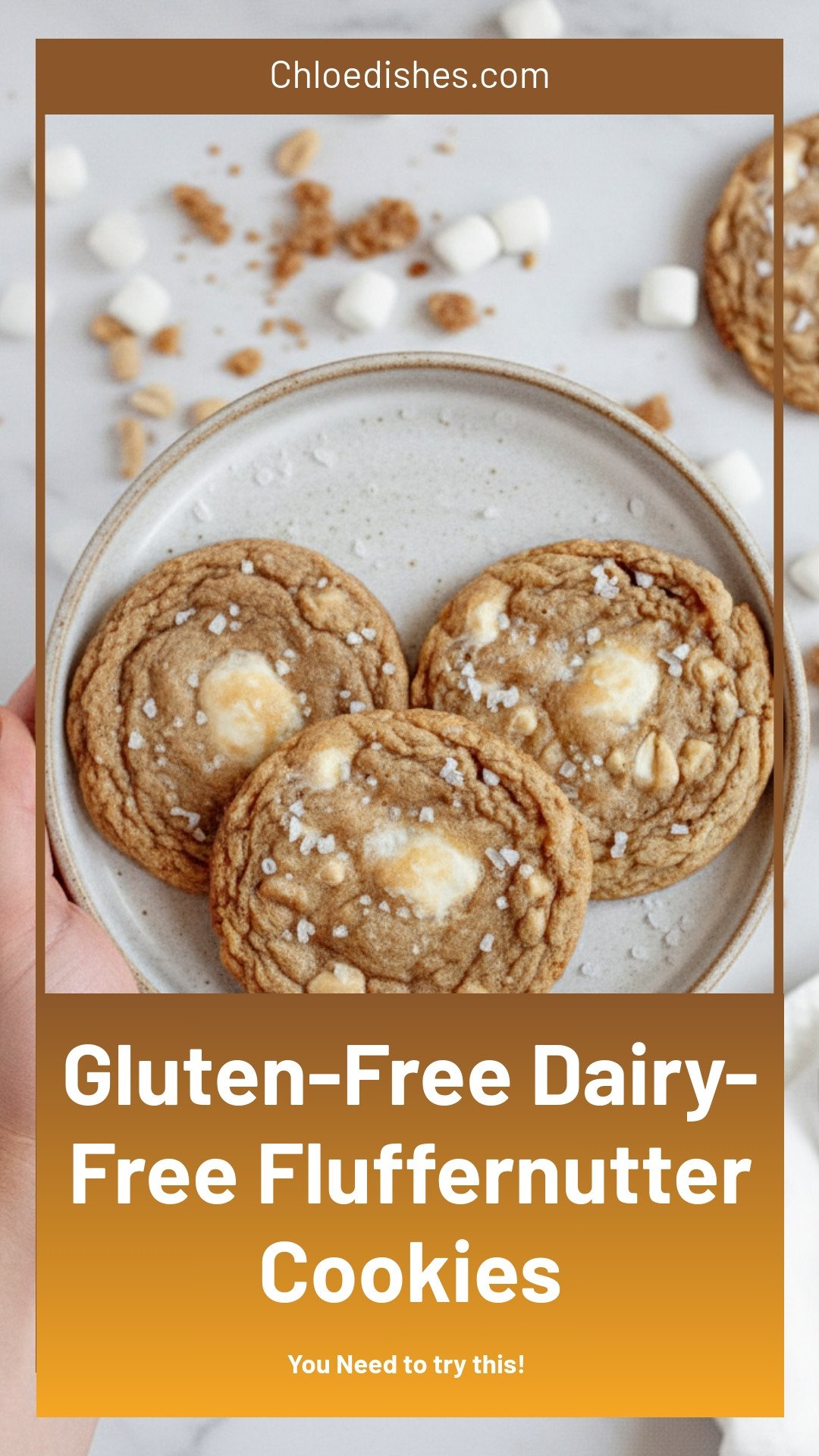 Fluffernutter Cookies (GF & DF Option)