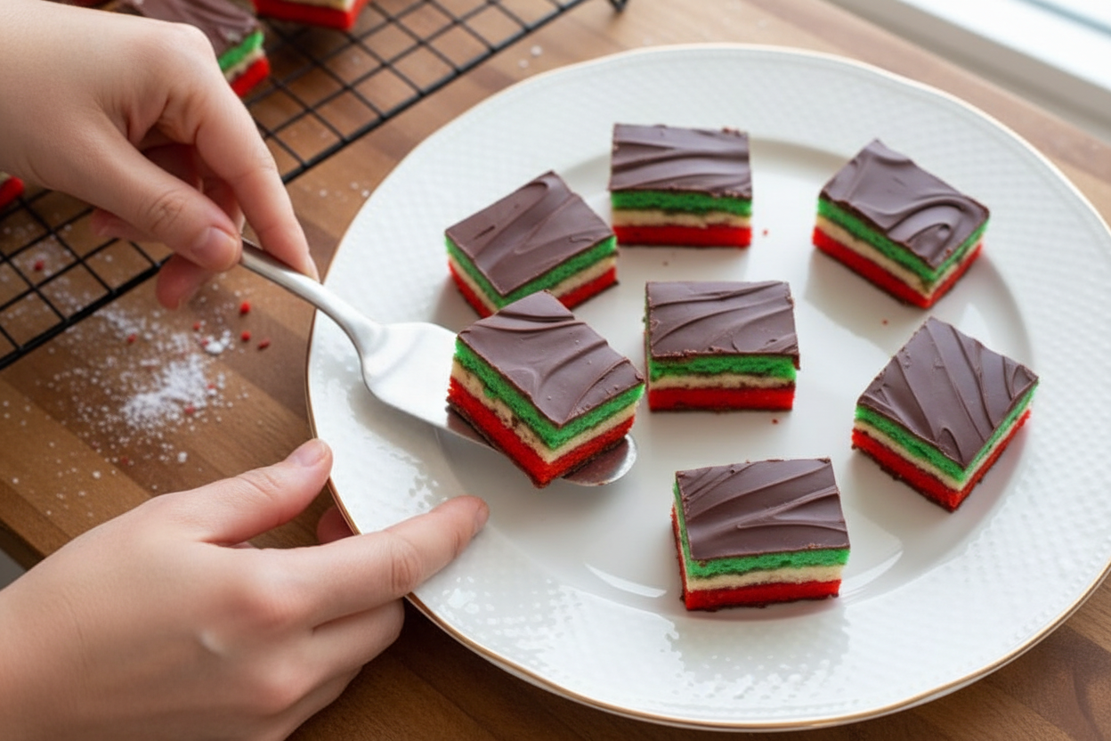 Gluten Free Italian Rainbow Cookie Recipe