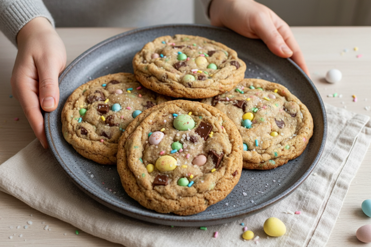Gluten Free Levain Style Mini Egg Cookies