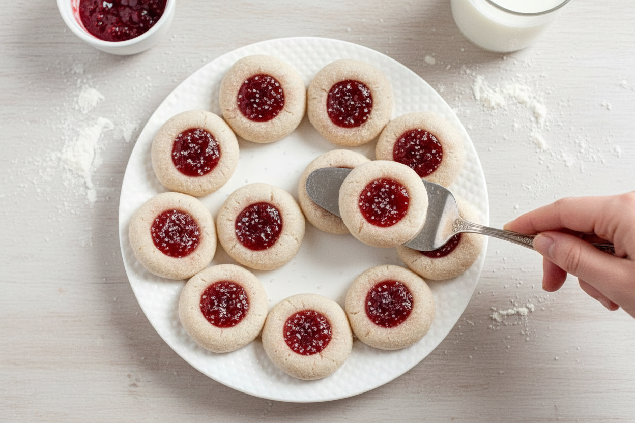 Gluten Free Thumbprint Cookie Recipe