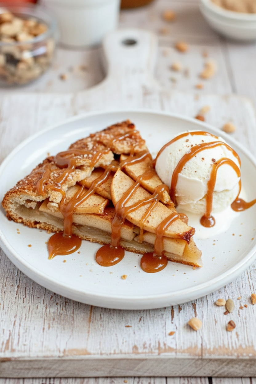 Gluten-Free Apple Galette (Vegan Option)