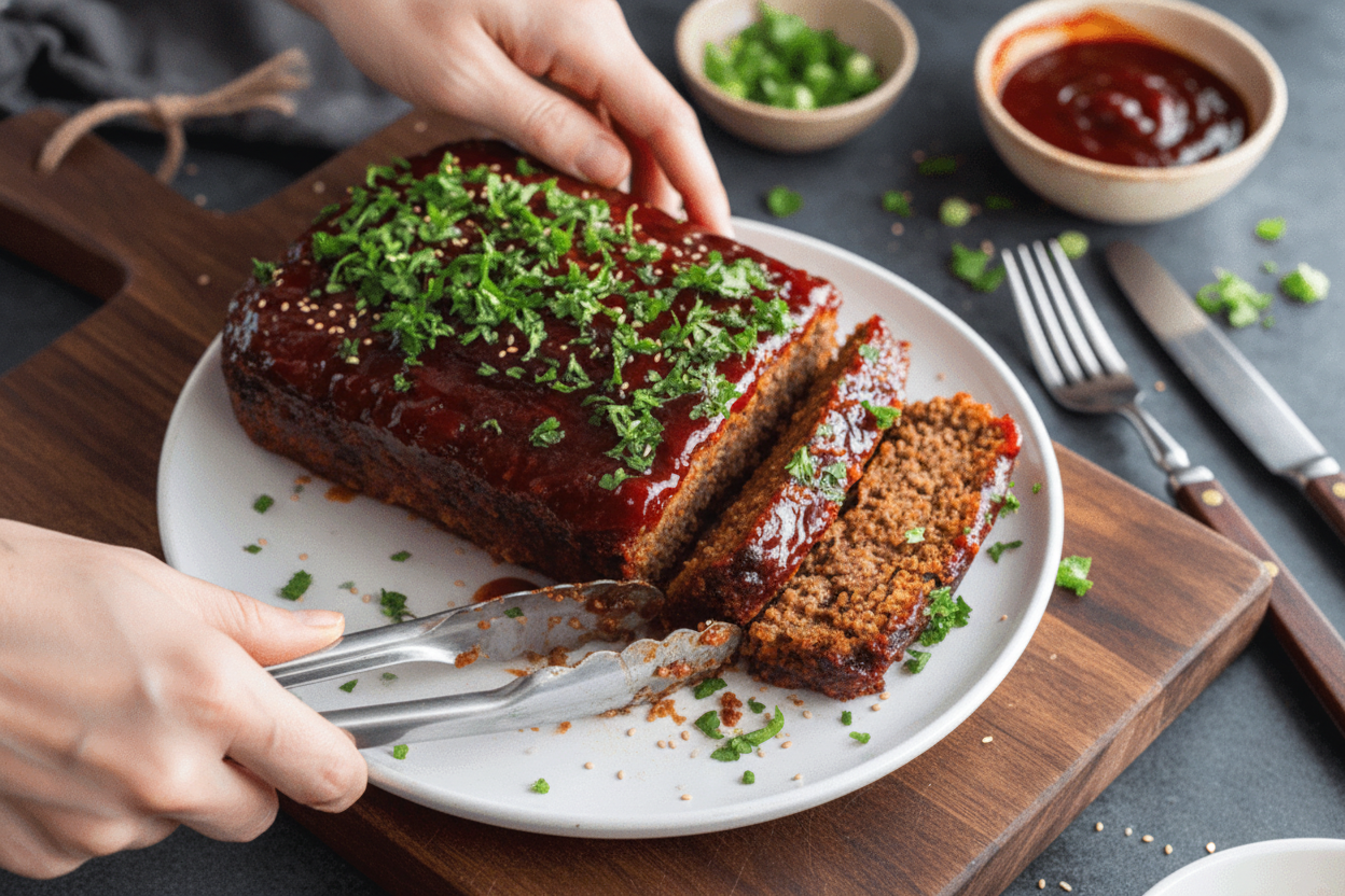 Gochujang Glazed Meatloaf Recipe Easy Dinner