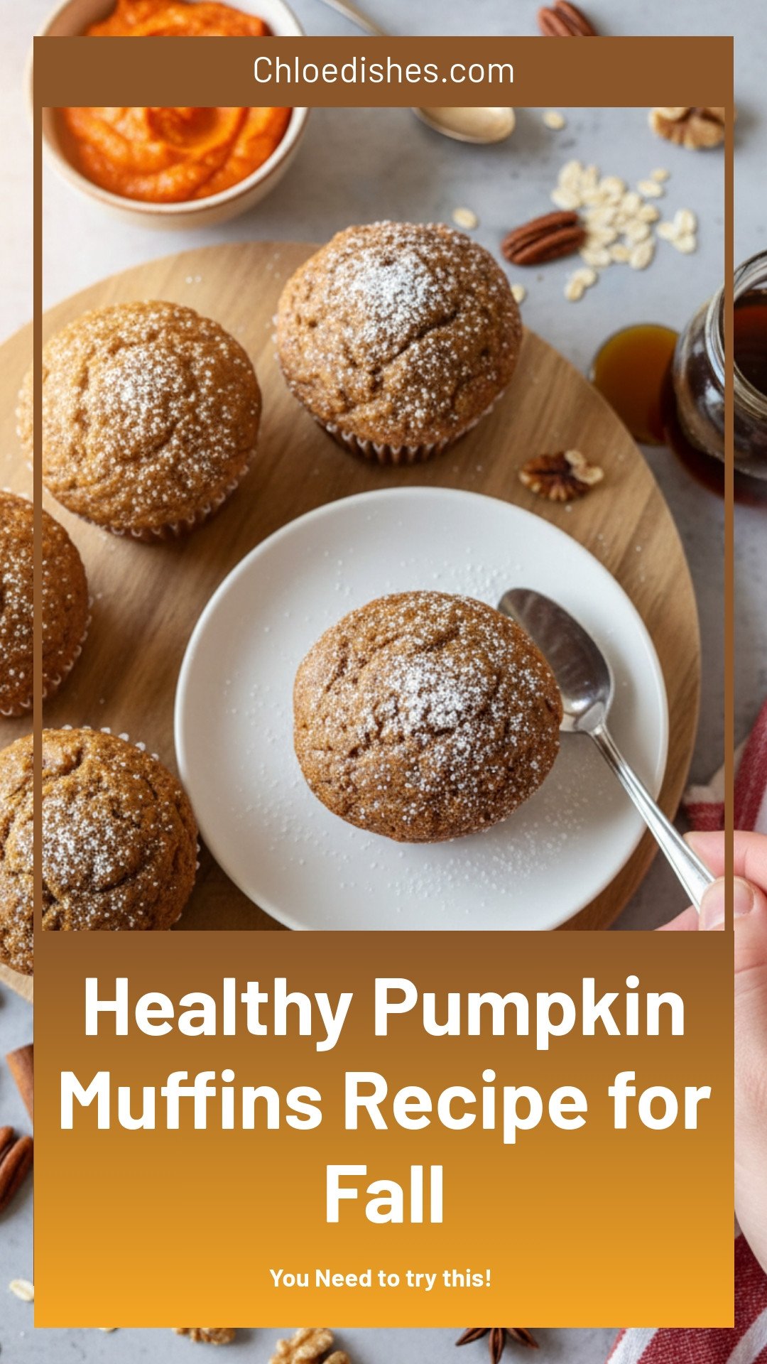 Healthy Pumpkin Muffins Recipe