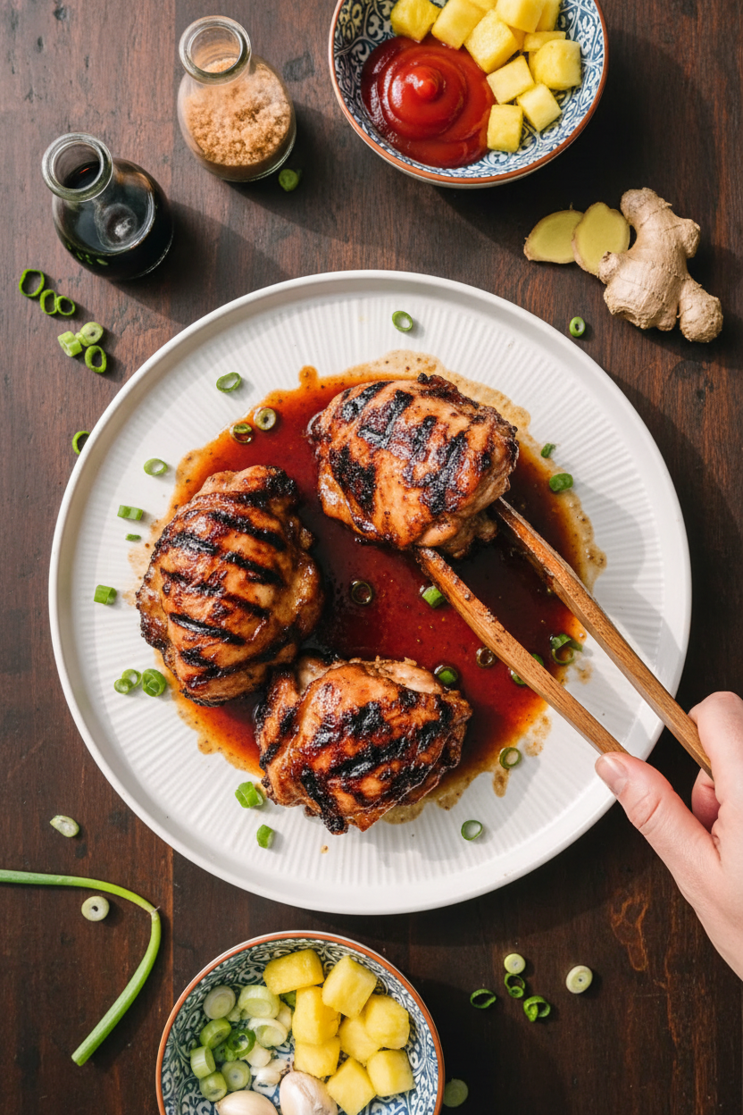 Huli Huli Hawaiian Grilled Chicken