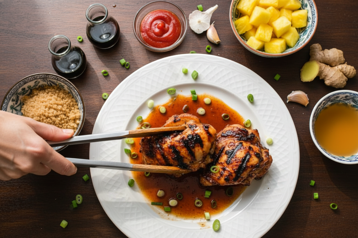 Huli Huli Hawaiian Grilled Chicken