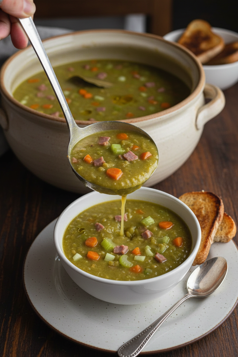 Healthy Instant Pot Split Pea Soup
