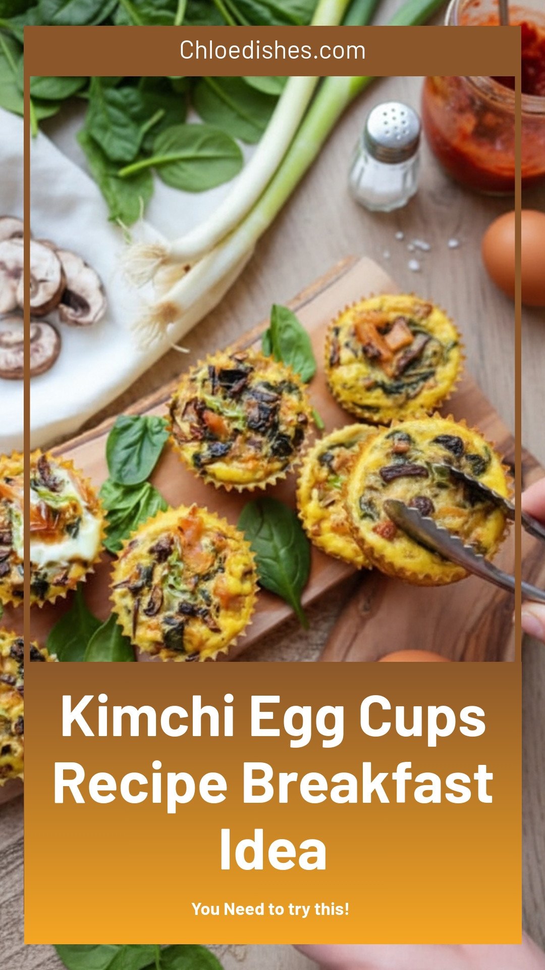 Kimchi Eggs Cups