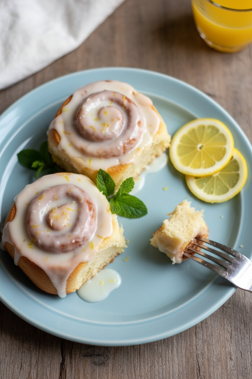 Lemon Sweet Rolls Recipe