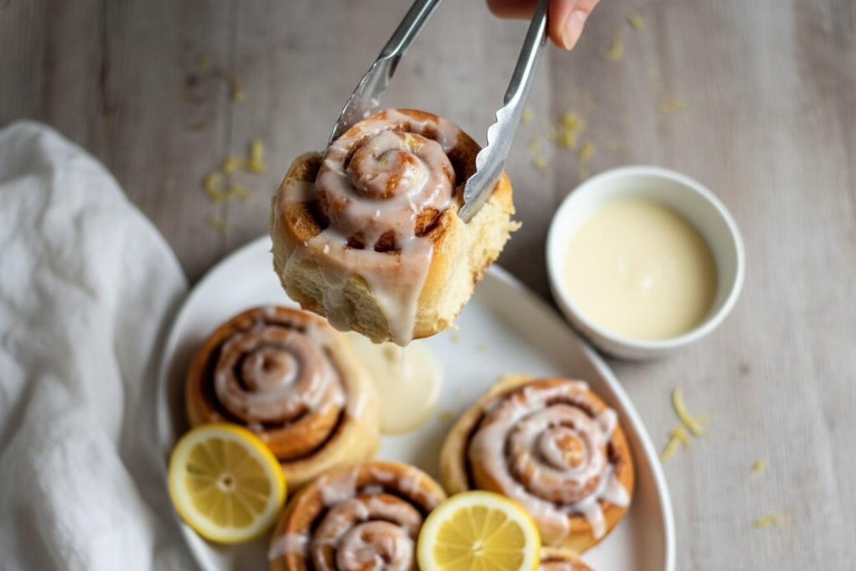 Lemon Sweet Rolls Recipe for Breakfast