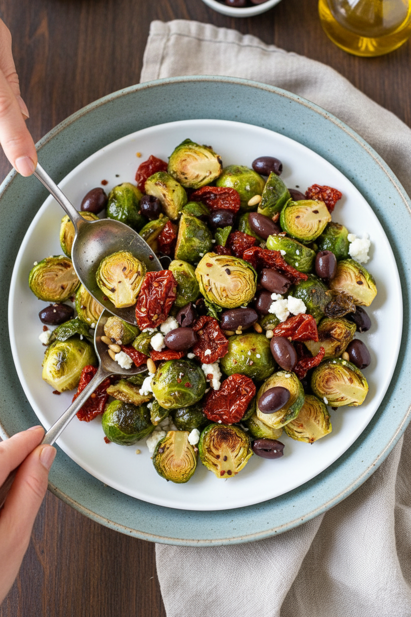 Mediterranean Brussels Sprouts Recipe