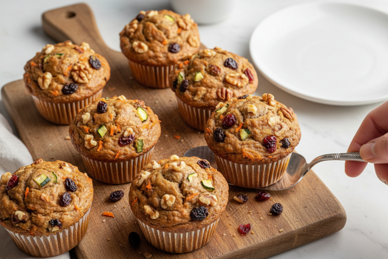 Morning Glory Muffins Recipe for Breakfast