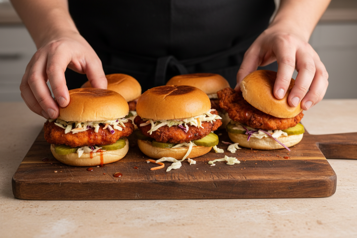 Nashville Hot Chicken Sliders Best Recipe